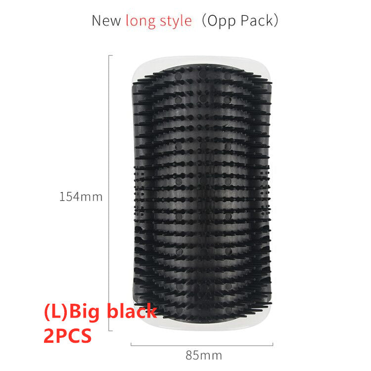 Cat Self-Grooming Wall Corner Brush
