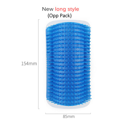 Cat Self-Grooming Wall Corner Brush