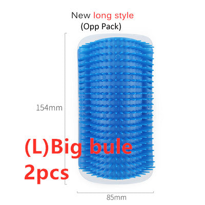Cat Self-Grooming Wall Corner Brush