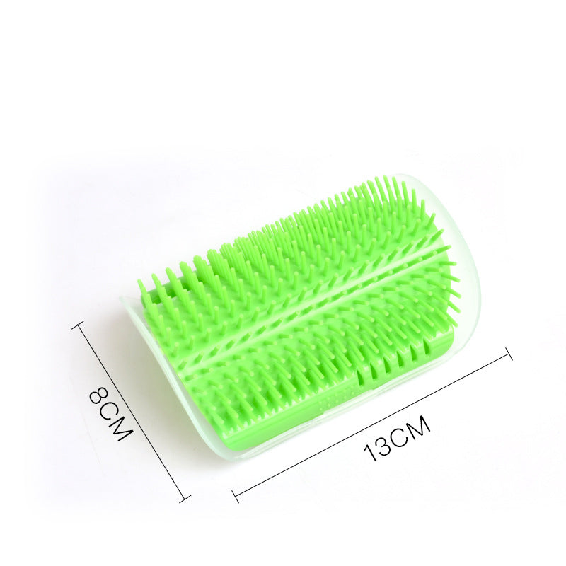 Cat Self-Grooming Wall Corner Brush