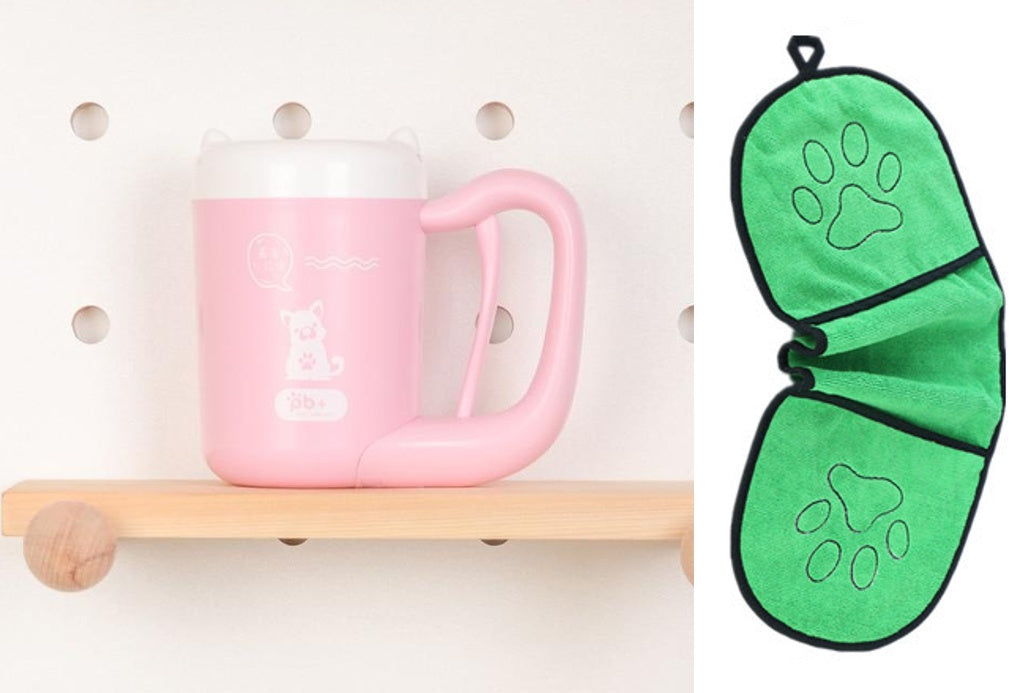 Silicone Pet Paw Washing Cup