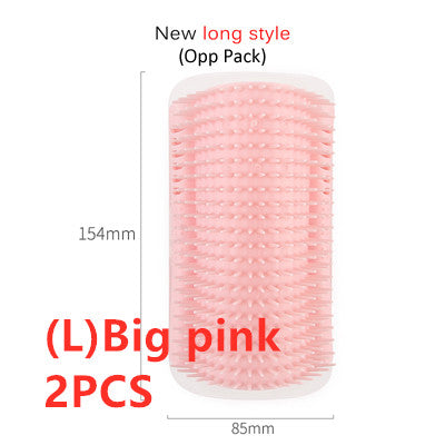 Cat Self-Grooming Wall Corner Brush
