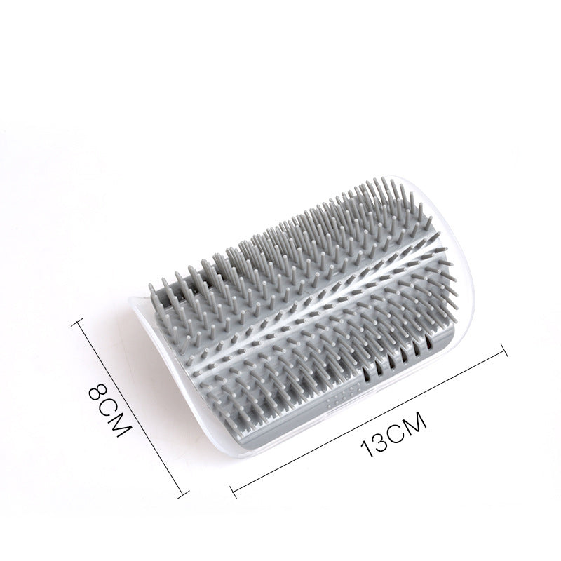 Cat Self-Grooming Wall Corner Brush