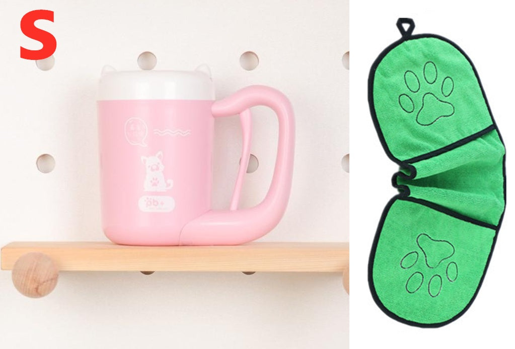 Silicone Pet Paw Washing Cup