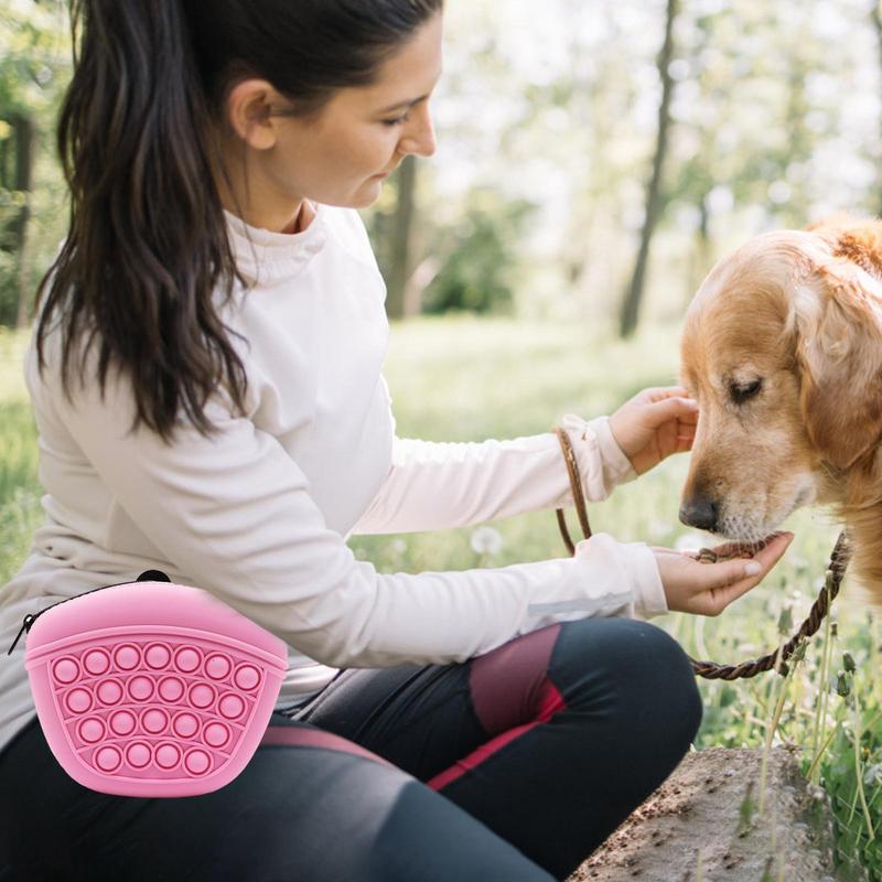 Silicone Dog Treat Training Pouch