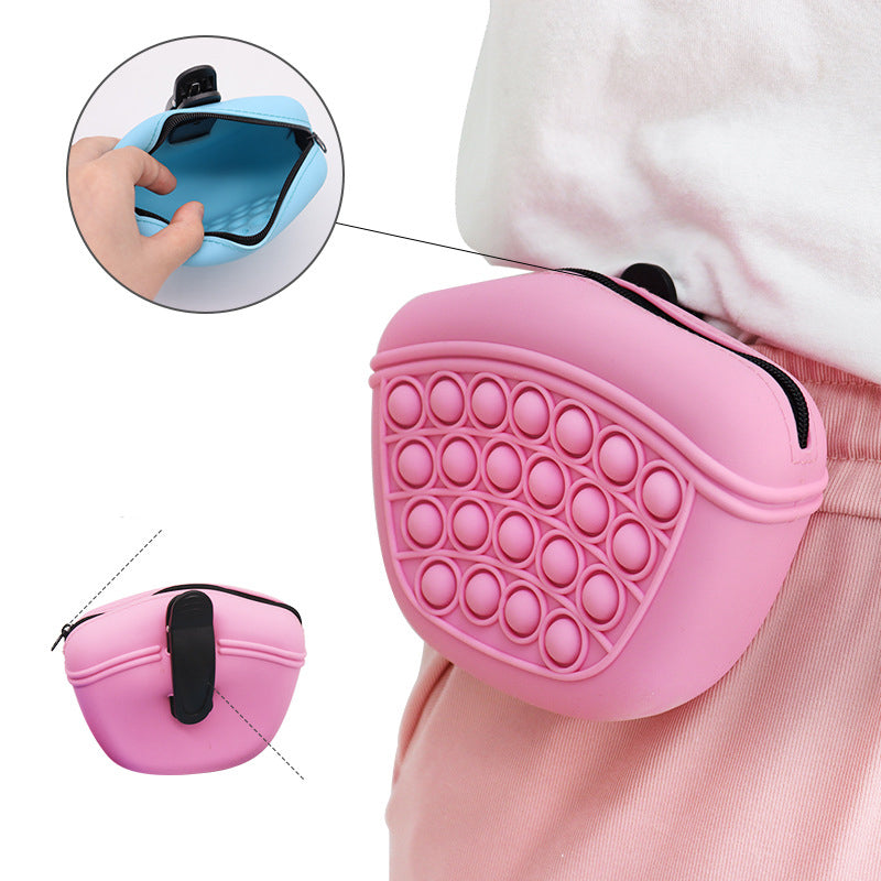 Silicone Dog Treat Training Pouch
