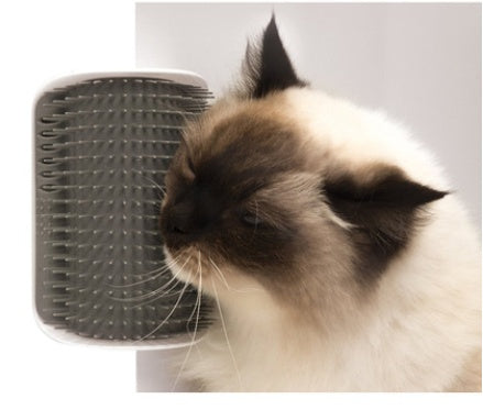 Cat Self-Grooming Wall Corner Brush