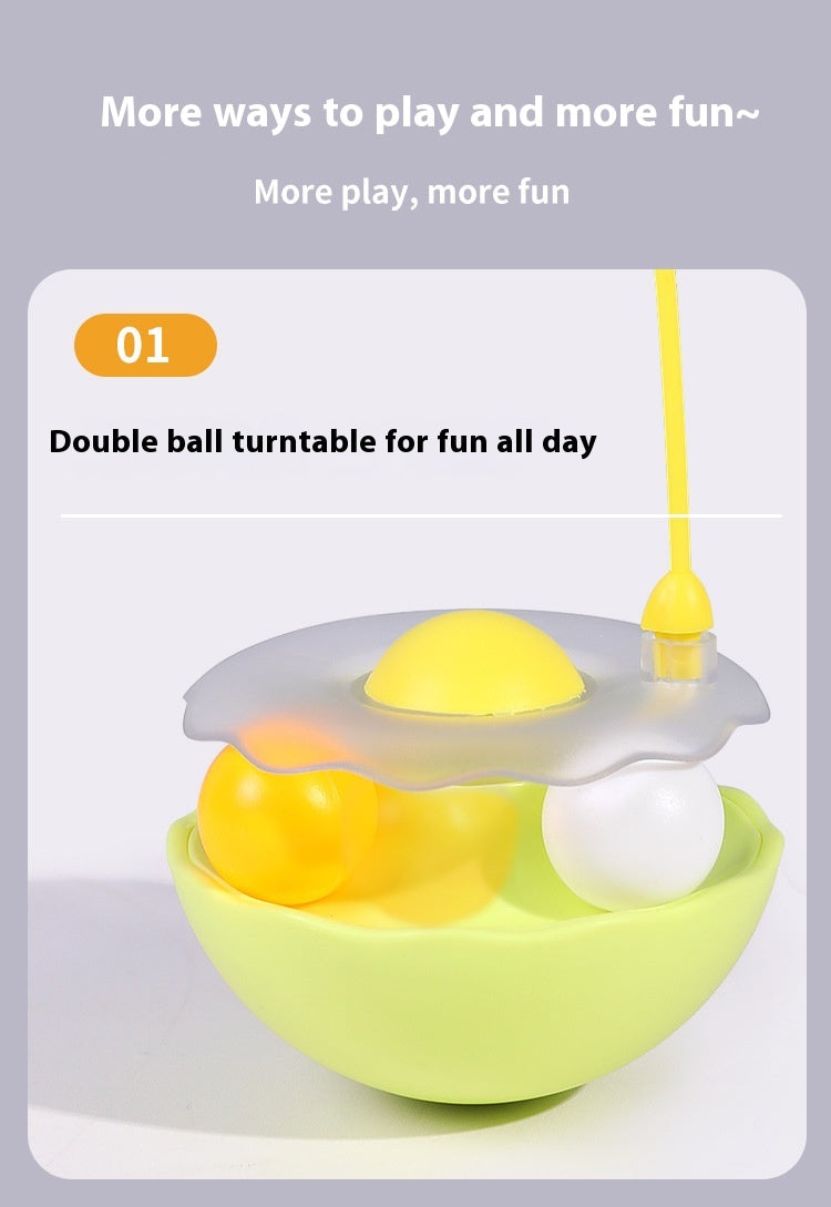 4-in-1 Interactive Cat Tumbler Toy