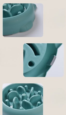 Anti-Choking Slow Feeder Bowl for Dogs and Cats