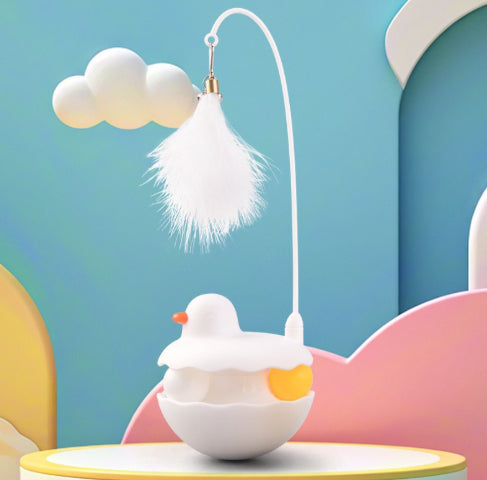 4-in-1 Interactive Cat Tumbler Toy